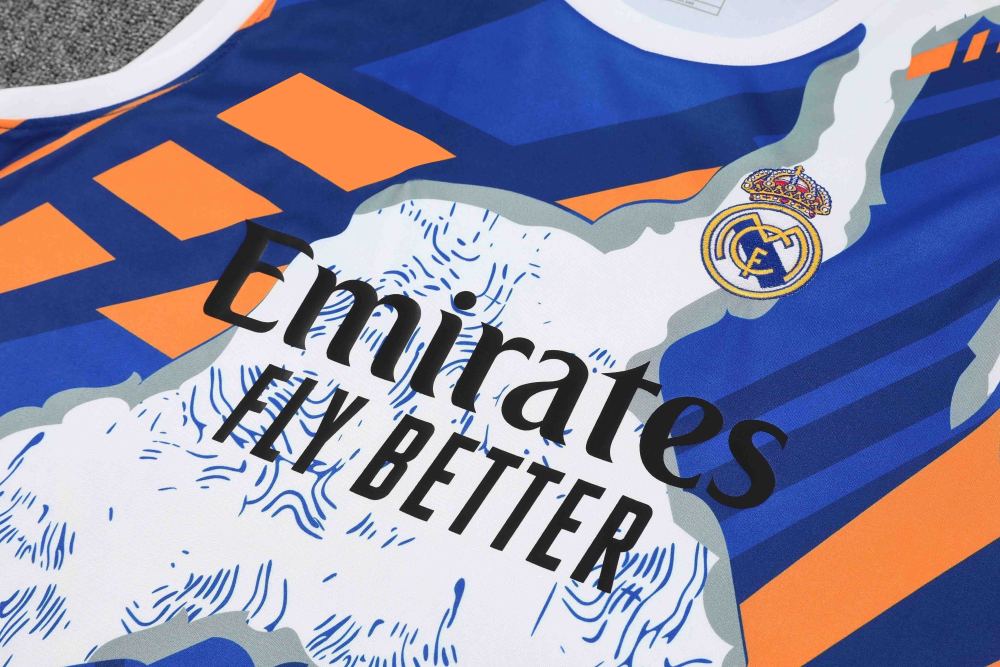 2526 season Real Madrid CF Training clothes suit vest Fan version