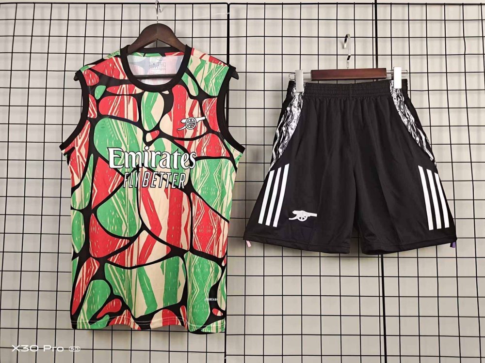 2526 season Arsenal F.C. Training clothes suit vest Fan version