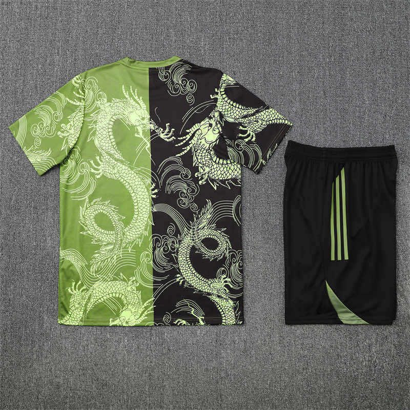 2526 season Real Madrid CF Training clothes suit Short sleeve Fan version