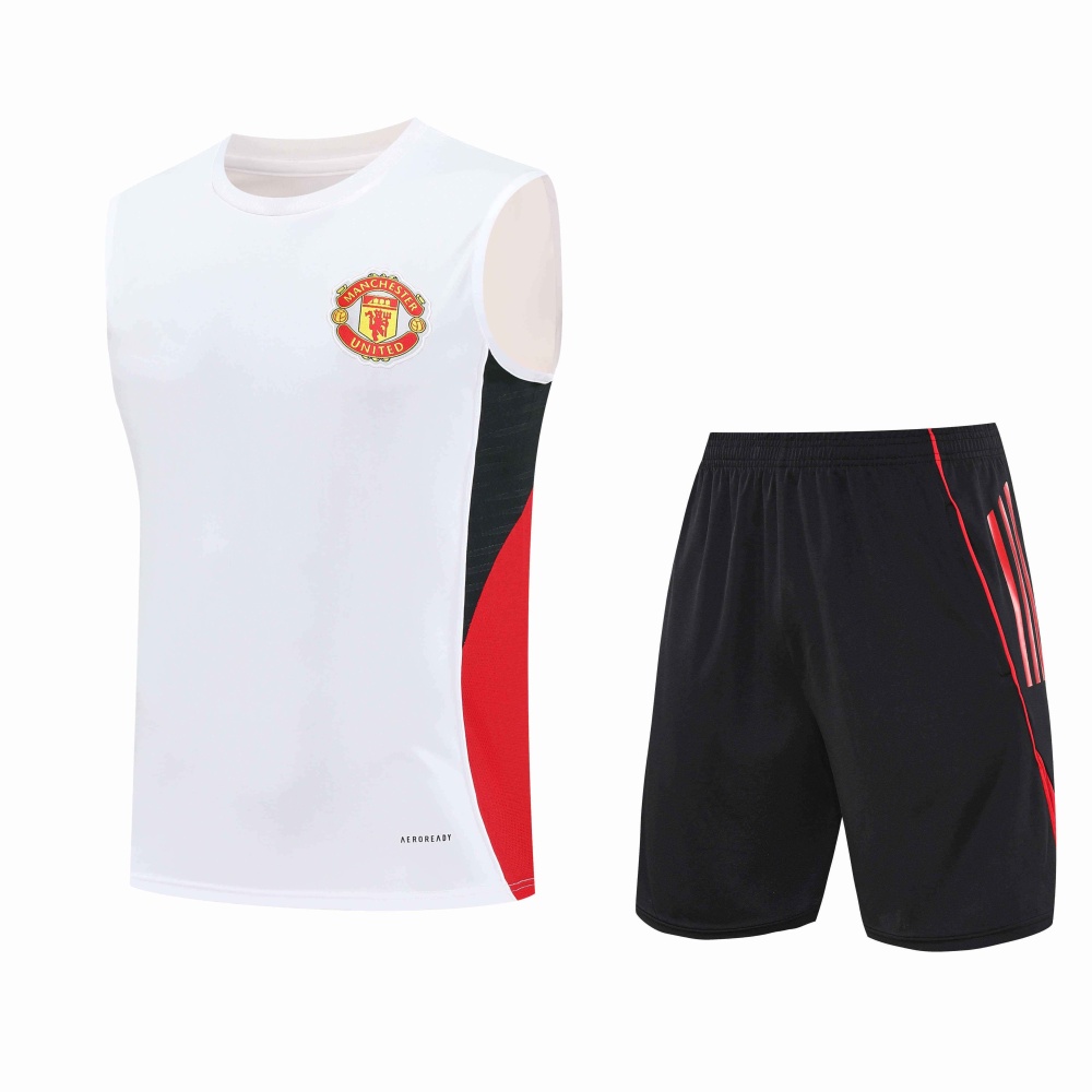 2526 season Manchester United F.C. Training clothes suit vest Fan version
