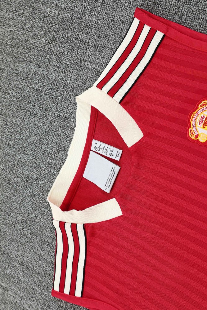 2526 season Manchester United F.C. Training clothes suit vest Fan version