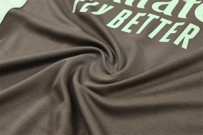 2526 season Real Madrid CF Training clothes suit Short sleeve Fan version
