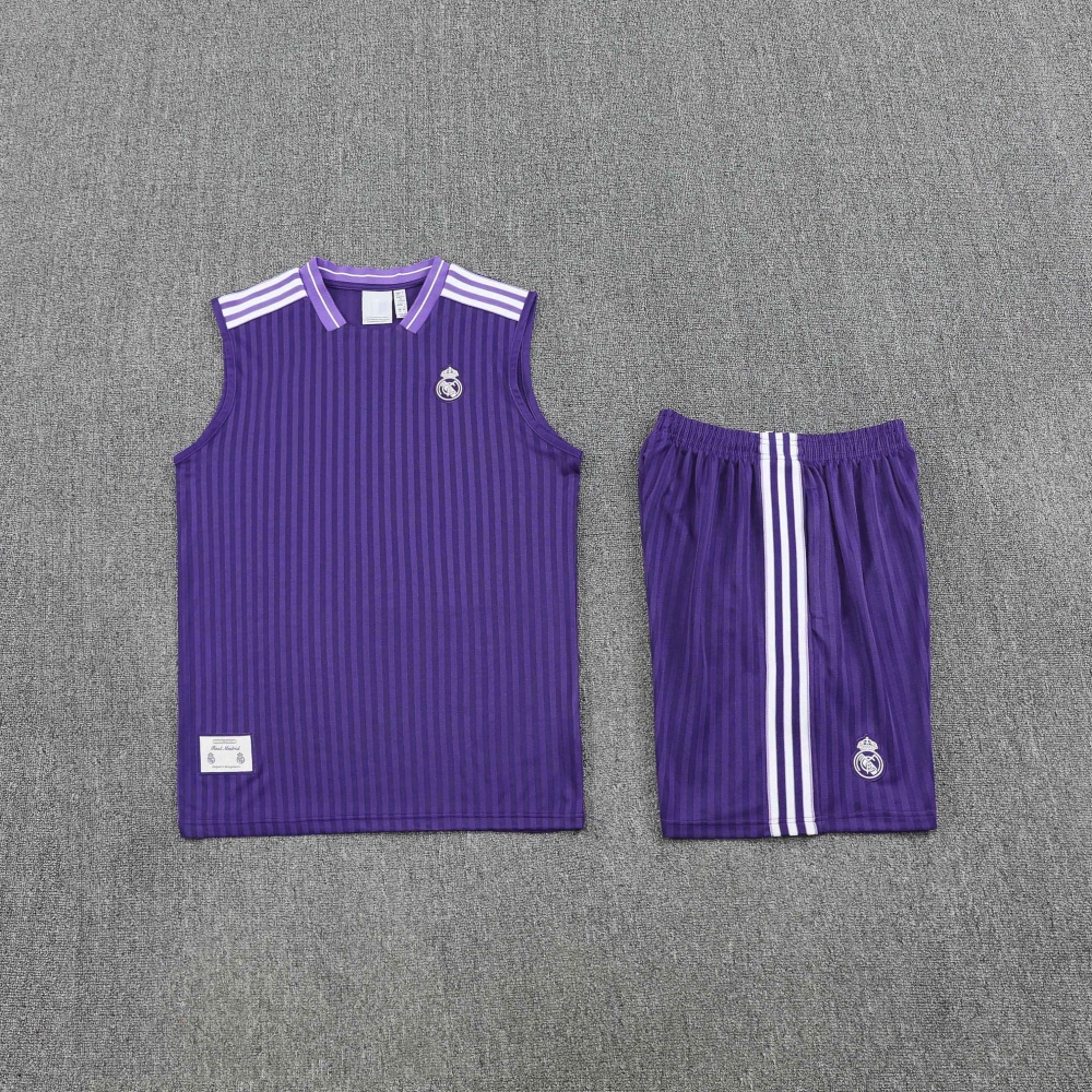 2526 season Real Madrid CF Training clothes suit vest Fan version
