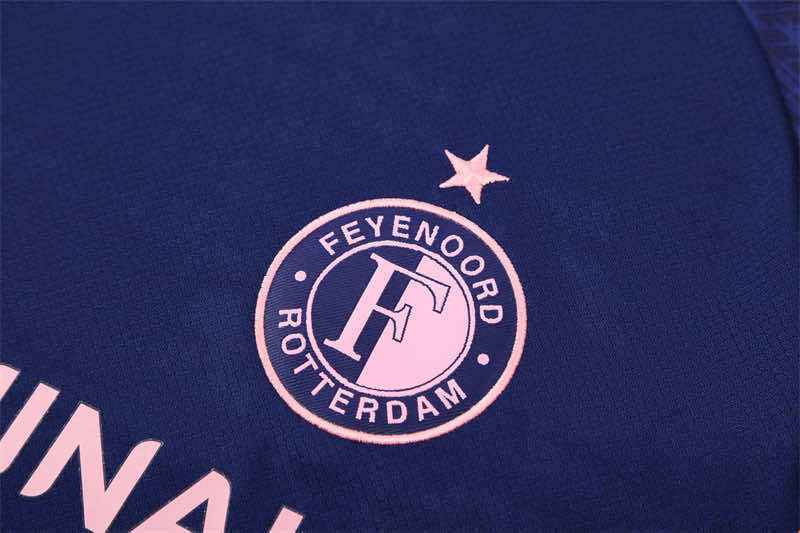 2526 season Feyenoord Training clothes suit Short sleeve Fan version
