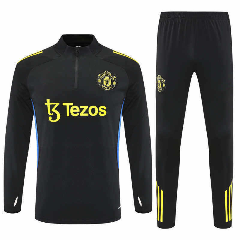 2526 season Manchester United F.C.  Half zip training suit set
