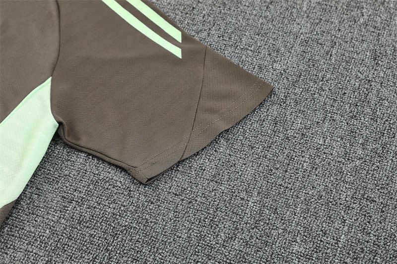 2526 season Real Madrid CF Training clothes suit Short sleeve Fan version