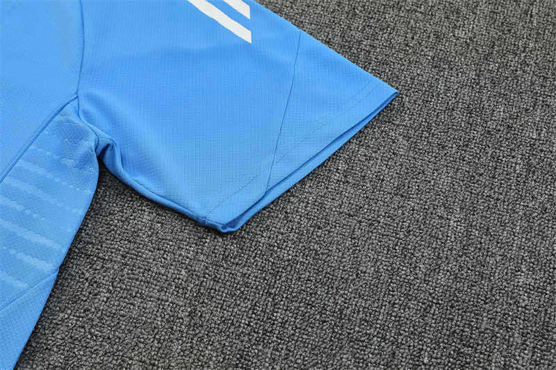 2526 season Real Madrid CF Training clothes suit Short sleeve Fan version
