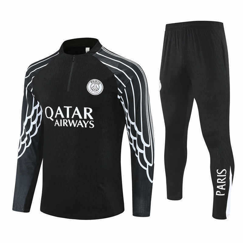 2526 season Paris Saint-Germain F.C. Half zip training suit set