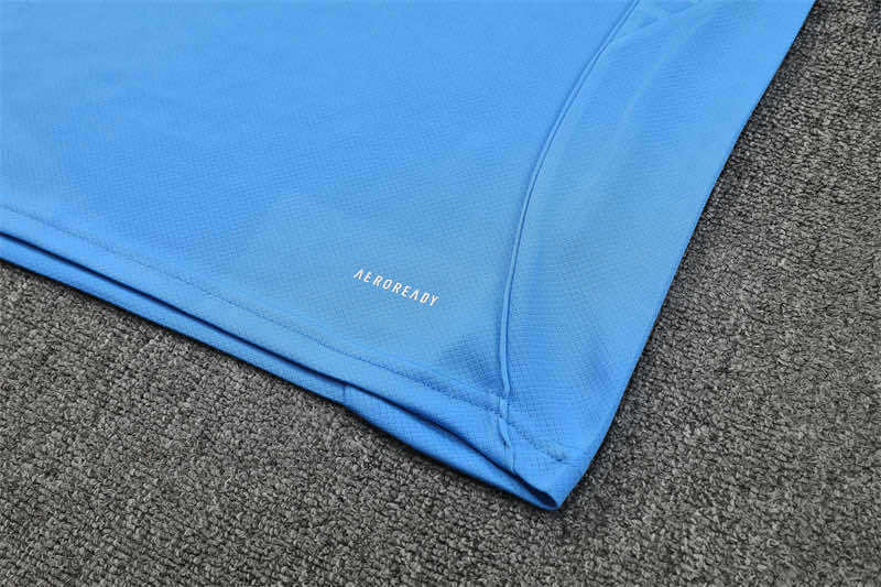 2526 season Real Madrid CF Training clothes suit Short sleeve Fan version
