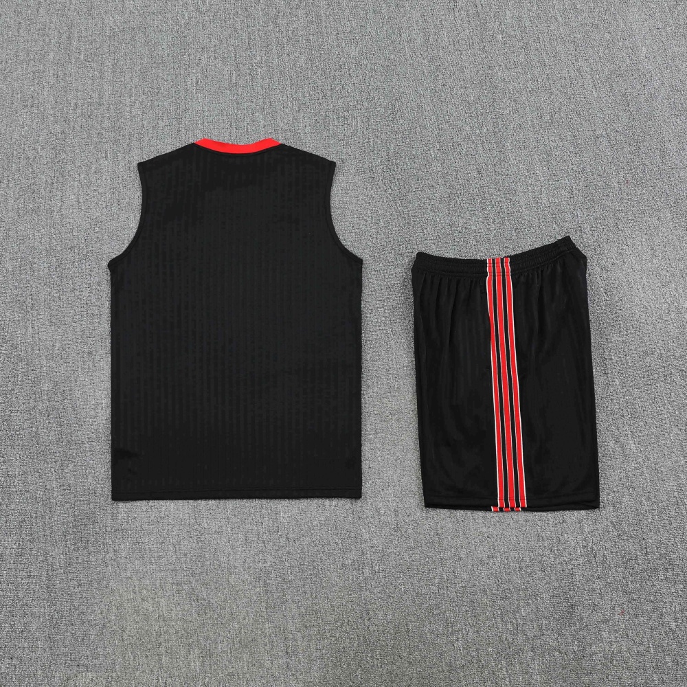 Training clothes suit vest Fan version