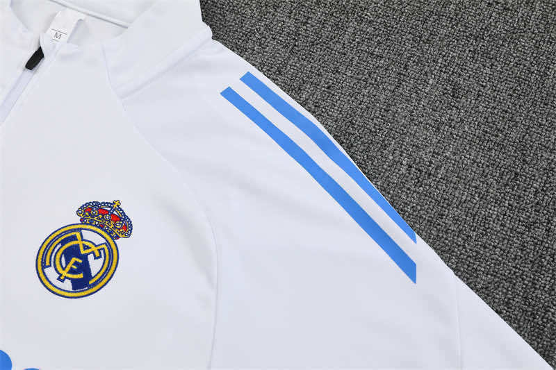 2526 season Real Madrid CF Half zip training suit set