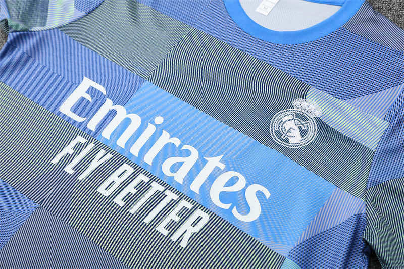 2526 season Real Madrid CF Training clothes suit Short sleeve Fan version