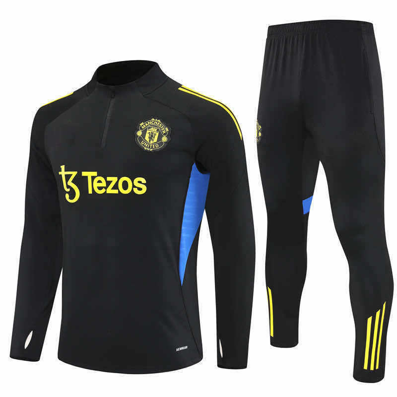 2526 season Manchester United F.C.  Half zip training suit set