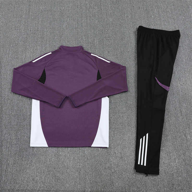 2526 season Manchester United F.C.  Half zip training suit set