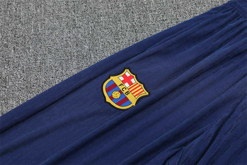 2526 season FC Barcelona / Barça Half zip training suit set