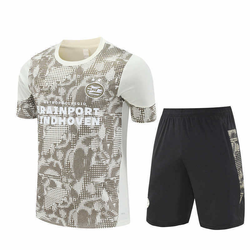 2526 season Eindhoven football club PSV Training clothes suit Short sleeve Fan version