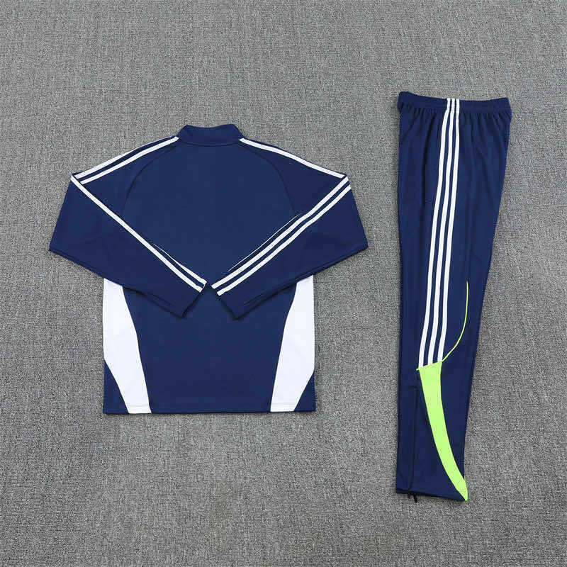 2526 season Real Madrid CF Half zip training suit set