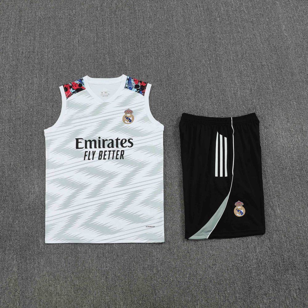 2526 season Real Madrid CF Training clothes suit vest Fan version
