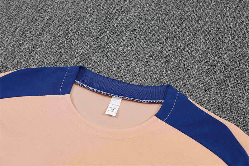 2526 season France Training clothes suit Short sleeve Fan version