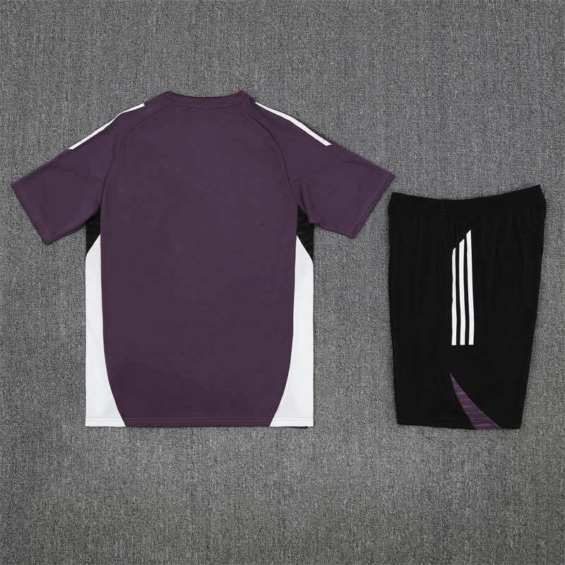 2526 season Manchester United F.C. Training clothes suit Short sleeve Fan version
