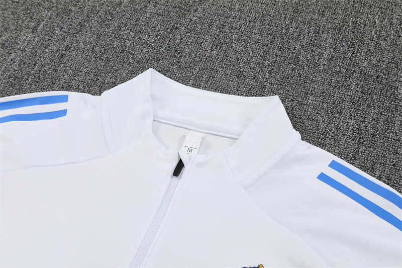 2526 season Real Madrid CF Half zip training suit set