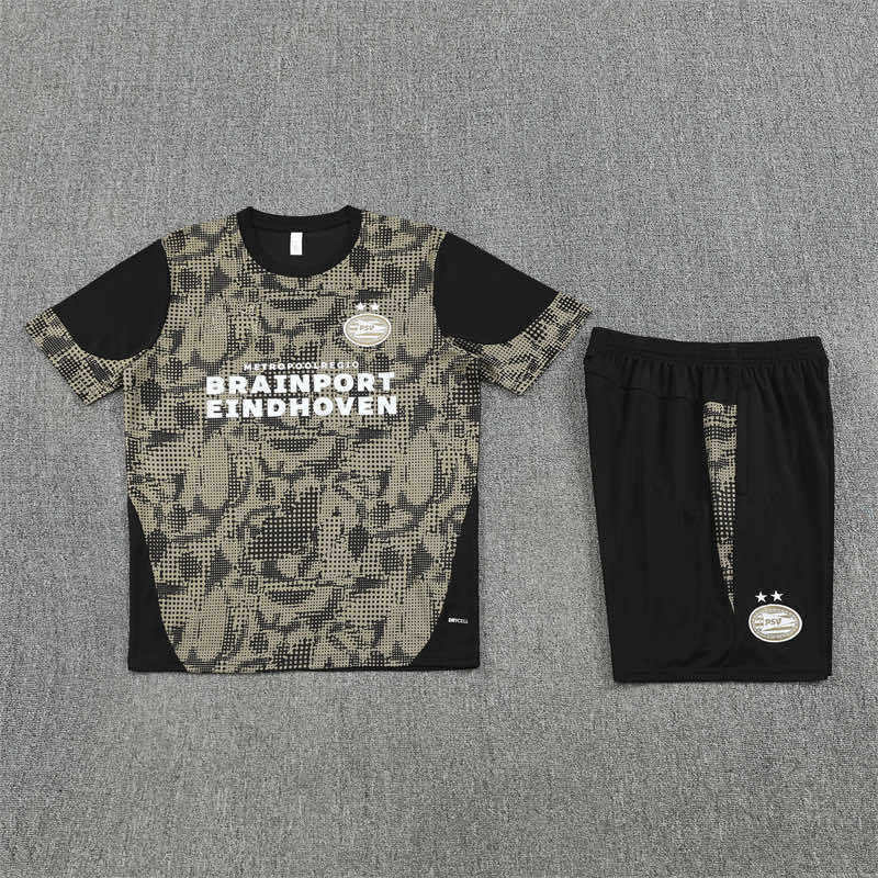 2526 season Eindhoven football club PSV Training clothes suit Short sleeve Fan version