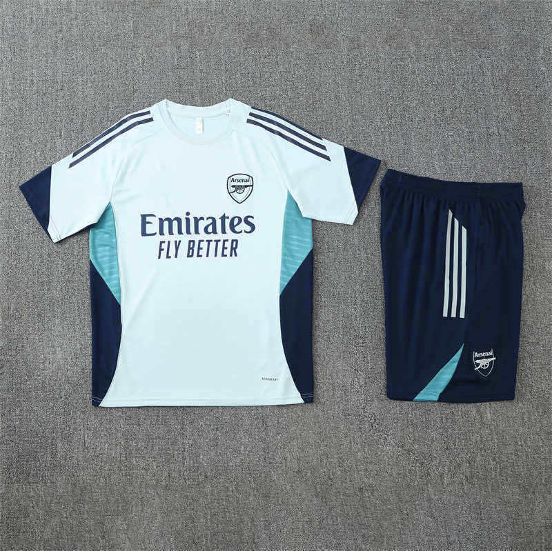2526 season Arsenal F.C. Training clothes suit Short sleeve Fan version