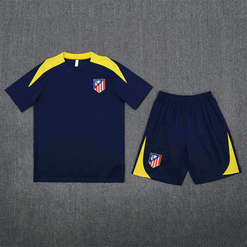 2526 season Club Atlético de Madrid Training clothes suit Short sleeve Fan version