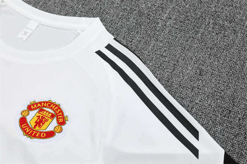 2526 season Manchester United F.C. Training clothes suit Short sleeve Fan version