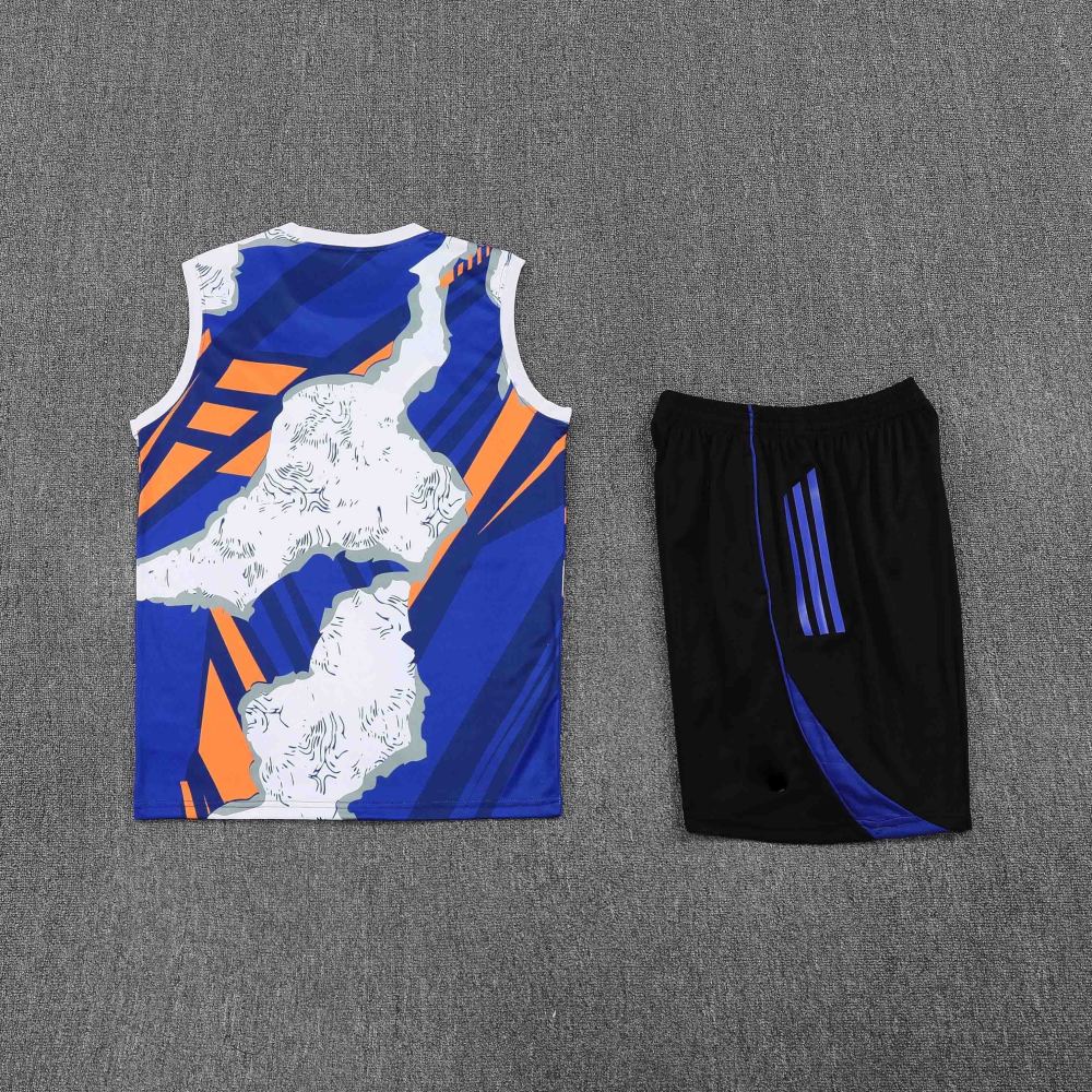 2526 season Real Madrid CF Training clothes suit vest Fan version