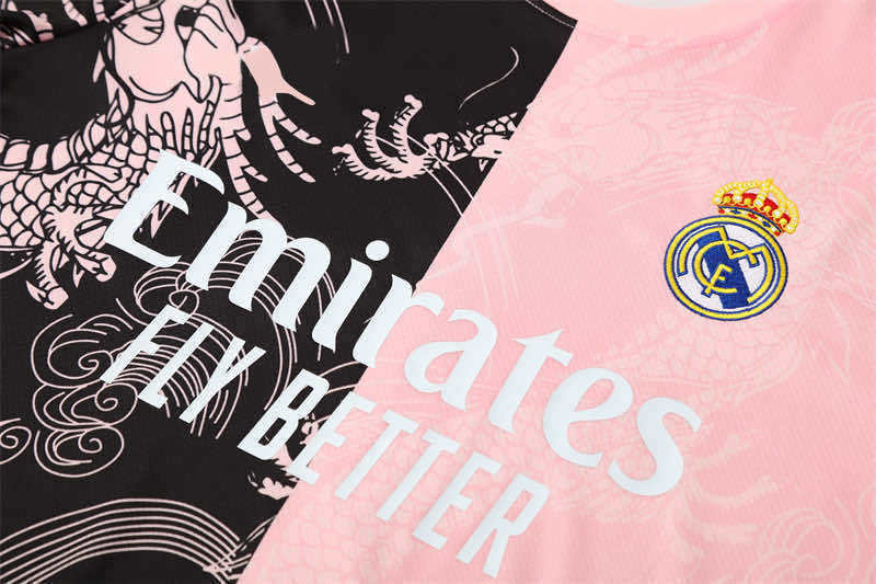 2526 season Real Madrid CF Training clothes suit Short sleeve Fan version