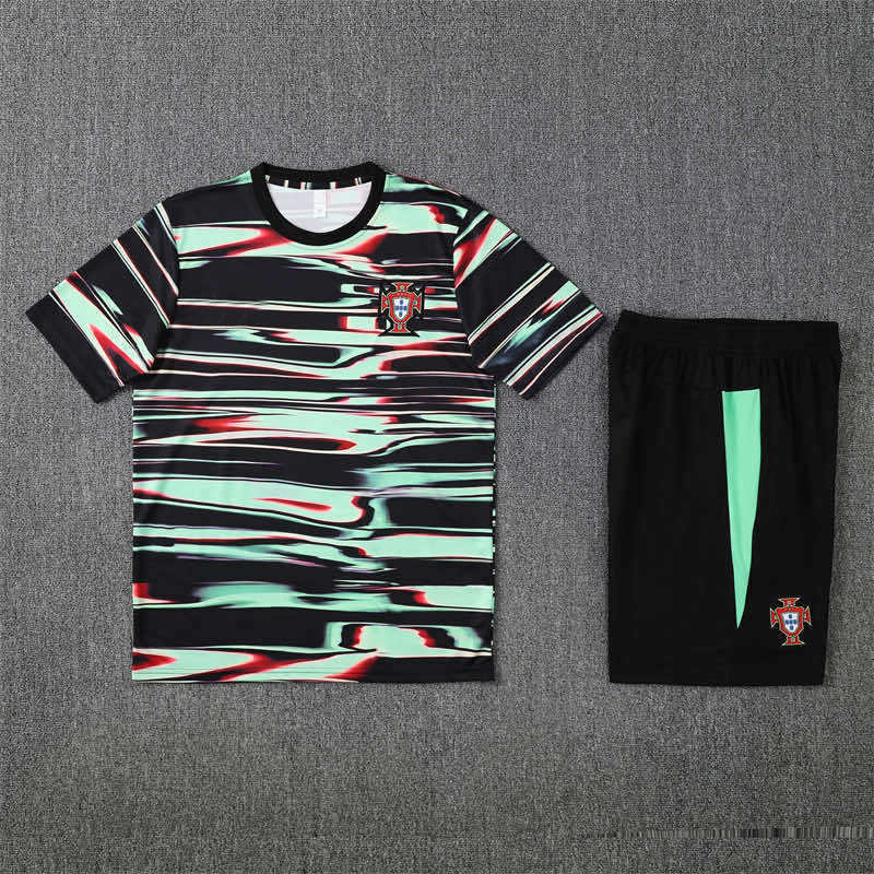 2526 season Real Madrid CF Training clothes suit Short sleeve Fan version