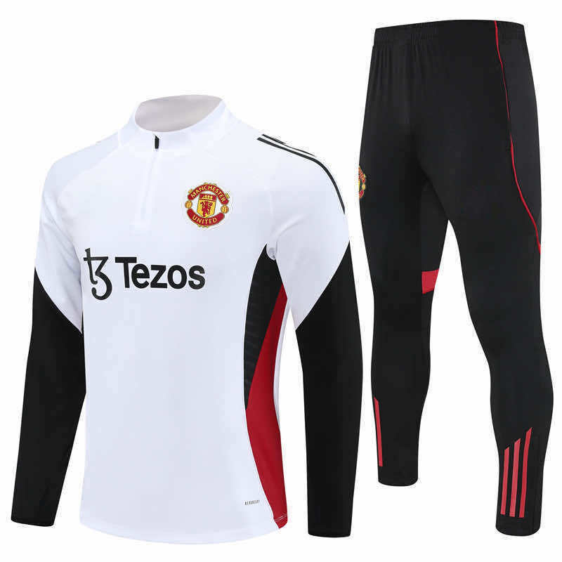 2526 season Manchester United F.C.  Half zip training suit set