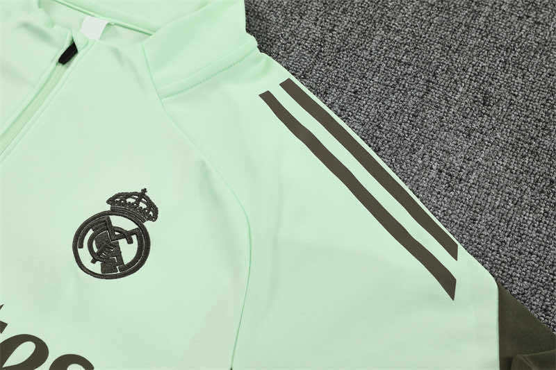 2526 season Real Madrid CF Half zip training suit set