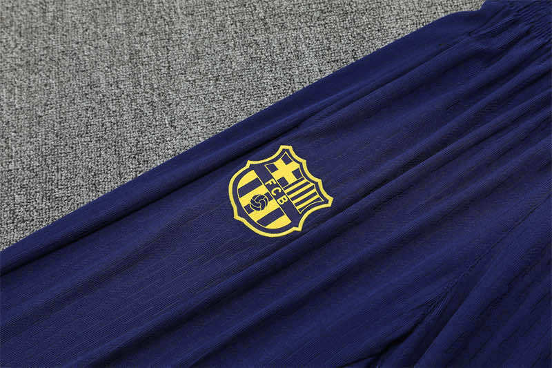 2526 season FC Barcelona / Barça Half zip training suit set