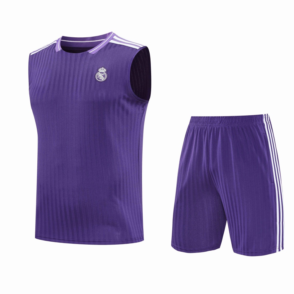 2526 season Real Madrid CF Training clothes suit vest Fan version