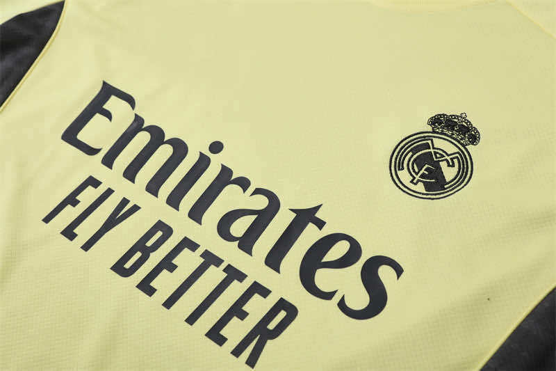 2526 season Real Madrid CF Training clothes suit Short sleeve Fan version