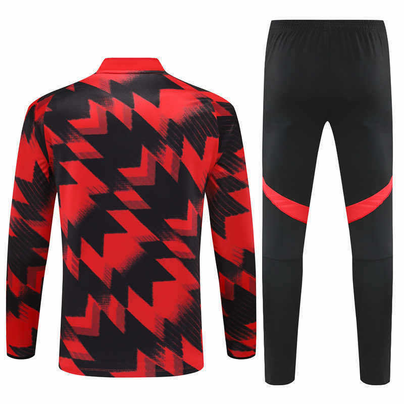 2526 season Manchester United F.C.  Half zip training suit set