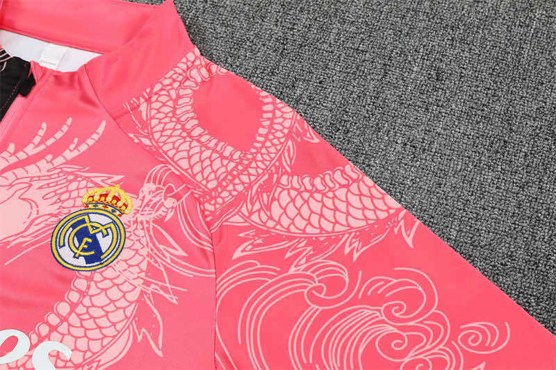 2526 season Real Madrid CF Half zip training suit set