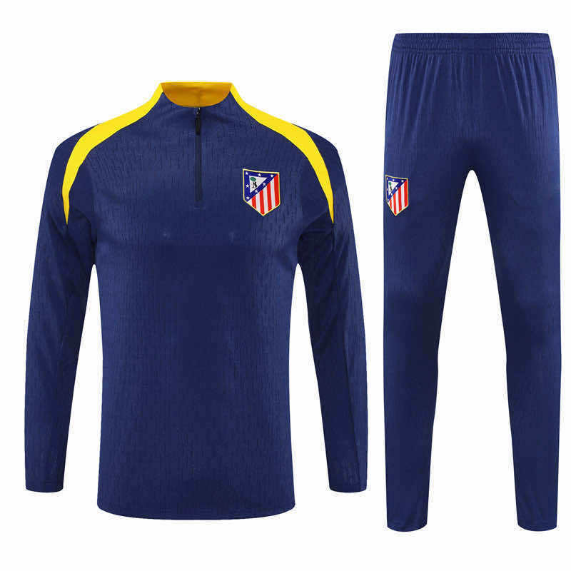 2526 season Club Atlético de Madrid Half zip training suit set
