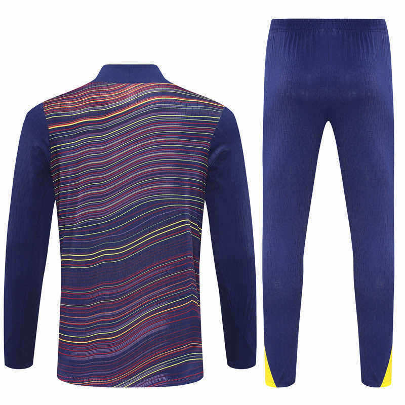 2526 season FC Barcelona / Barça Half zip training suit set
