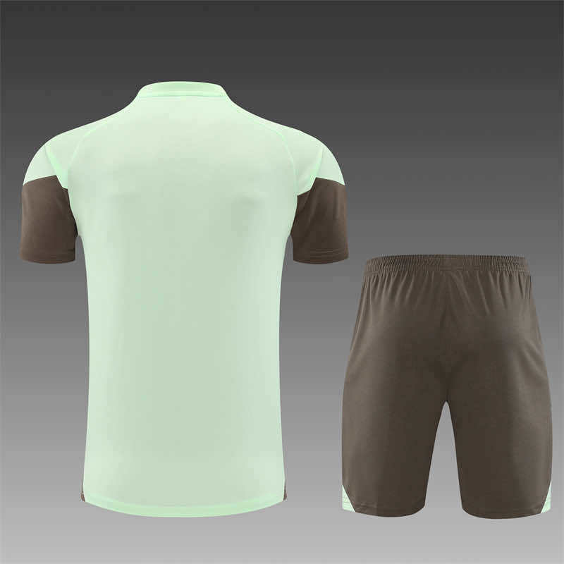 2526 season Real Madrid CF Training clothes suit Short sleeve Fan version