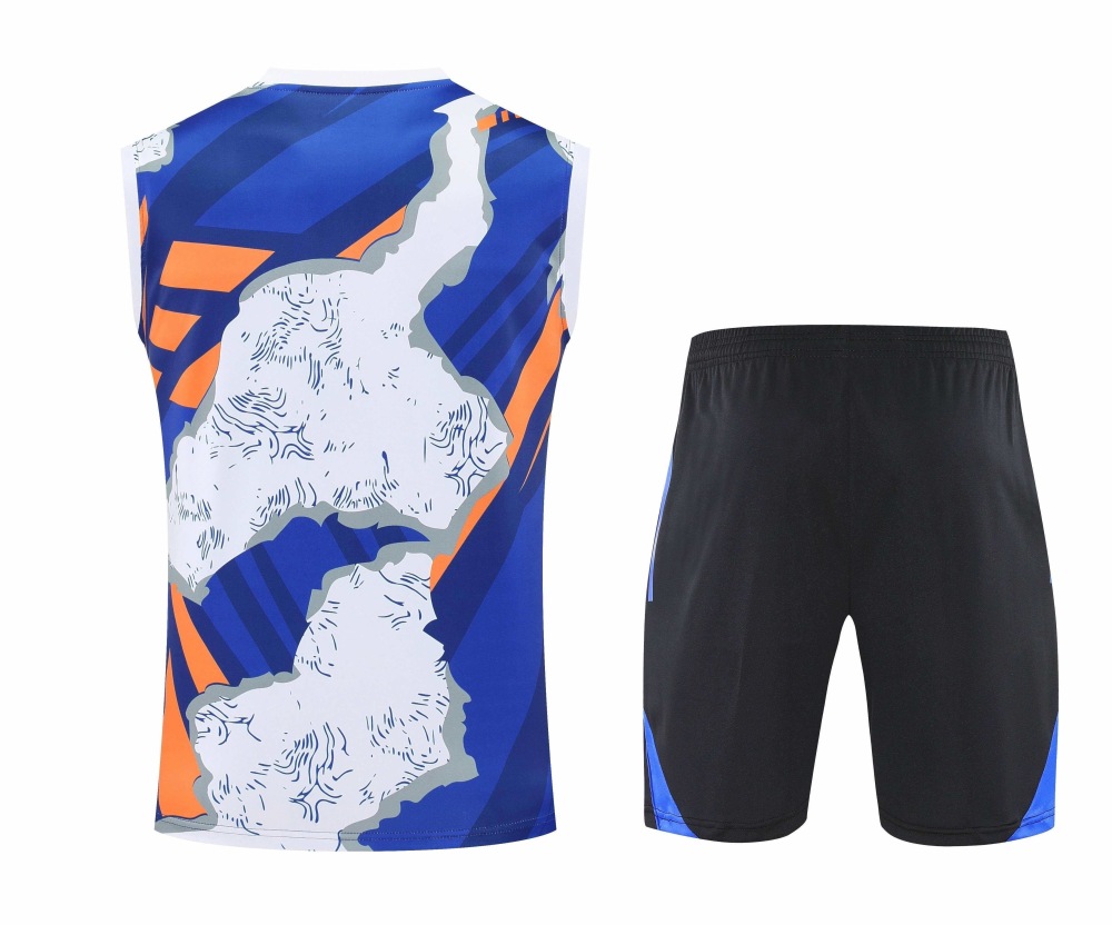 2526 season Real Madrid CF Training clothes suit vest Fan version