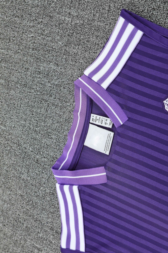 2526 season Real Madrid CF Training clothes suit vest Fan version