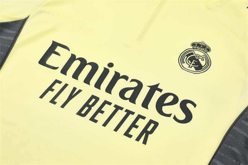 2526 season Real Madrid CF Half zip training suit set