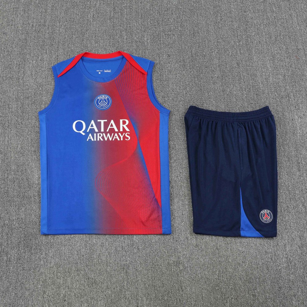 2526 season Paris Saint-Germain F.C. Training clothes suit vest Fan version