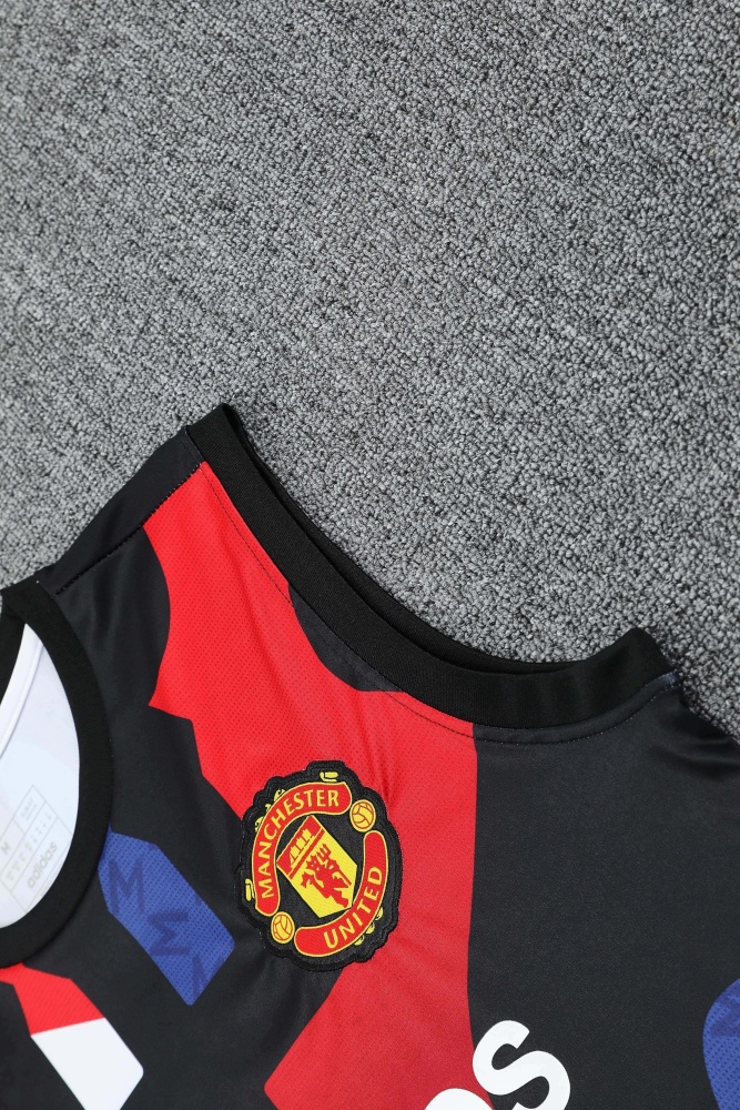 2526 season Manchester United F.C. Training clothes suit vest Fan version