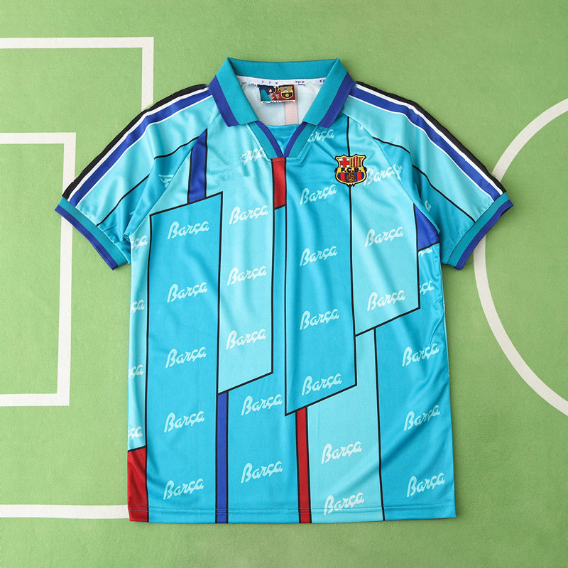 9697 season FC Barcelona / Barça away retro Fan version