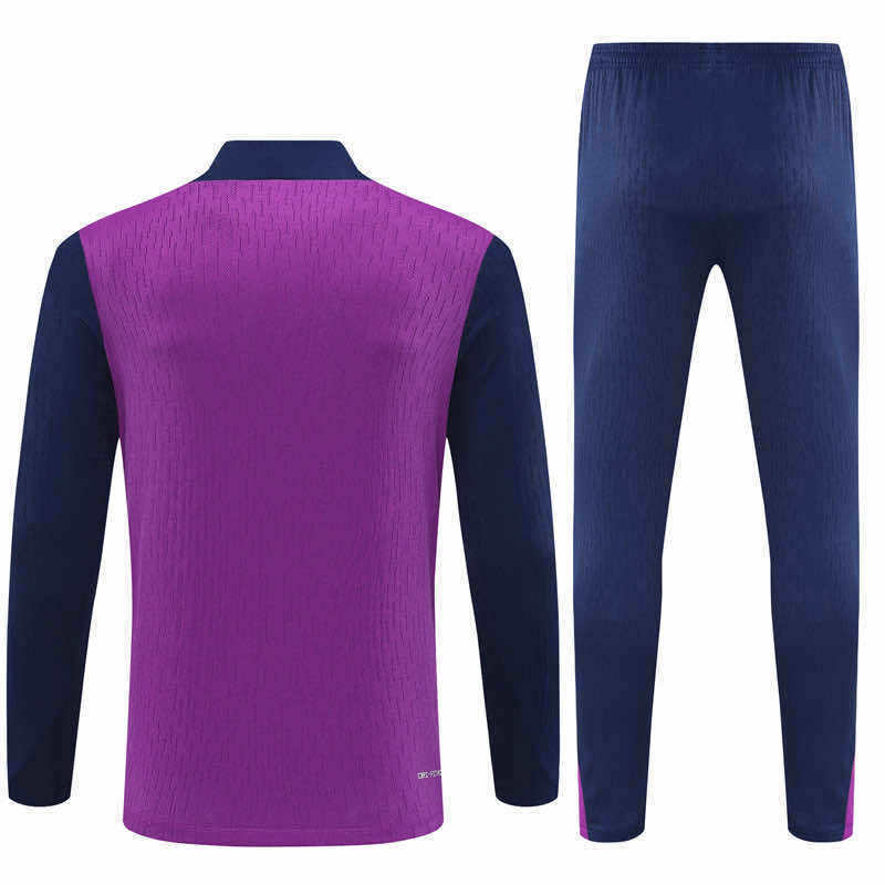 2526 season FC Barcelona / Barça Half zip training suit set