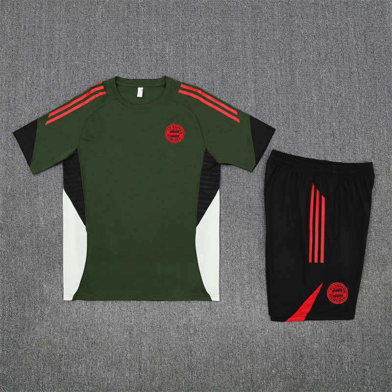 2526 season Fußball-Club Bayern München Training clothes suit Short sleeve Fan version